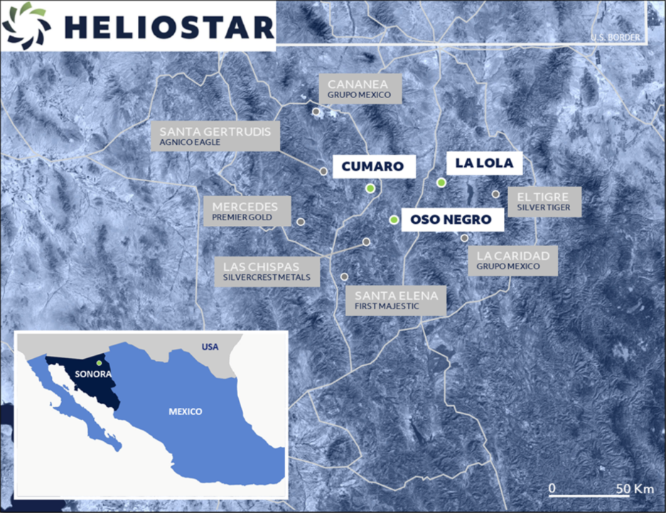 You are currently viewing Heliostar Metals Limited announces gold mineralize…
